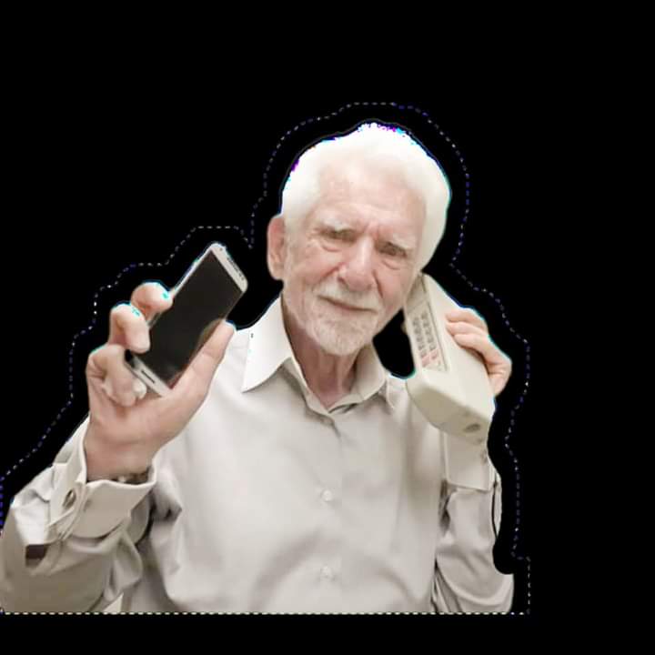 Put away your #mobile phone and try to live'; Mobile phone inventor #MartinCooper's advice to young people