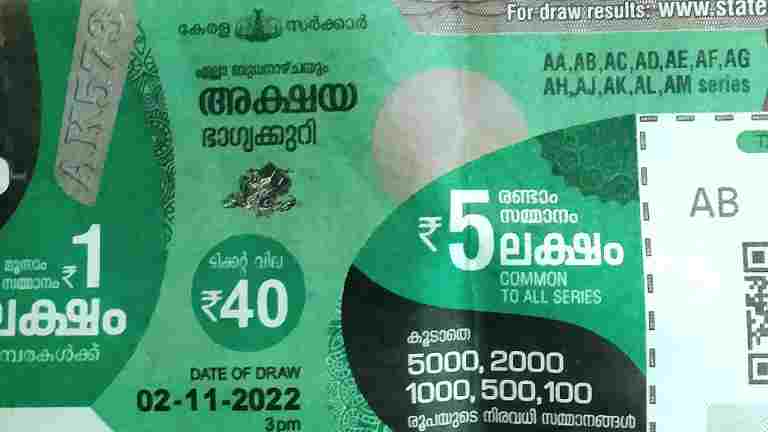 Kerala State Akshaya AK573 Lottery Result 02-11-2022; #todaykeralaLottery, #winnersticketNubers, #lotteryNumber,